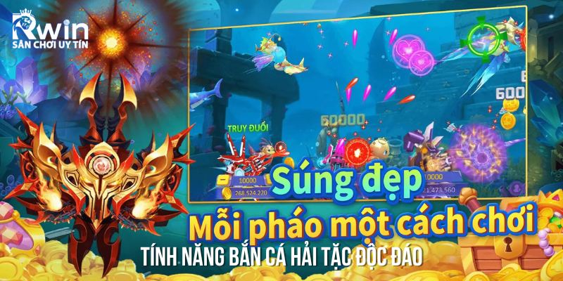 Lợi &iacute;ch khi tham gia Bắn C&aacute; Hải Tặc tại nh&agrave; c&aacute;i RWIN