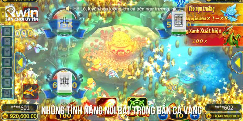 Những t&iacute;nh năng nổi bật gi&uacute;p tr&ograve; chơi bắn c&aacute; v&agrave;ng thu h&uacute;t game thủ
