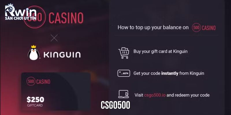 CSGO500 &ndash; Nơi cung cấp Coin Empire CSGO đ&aacute;ng tin cậy nhất