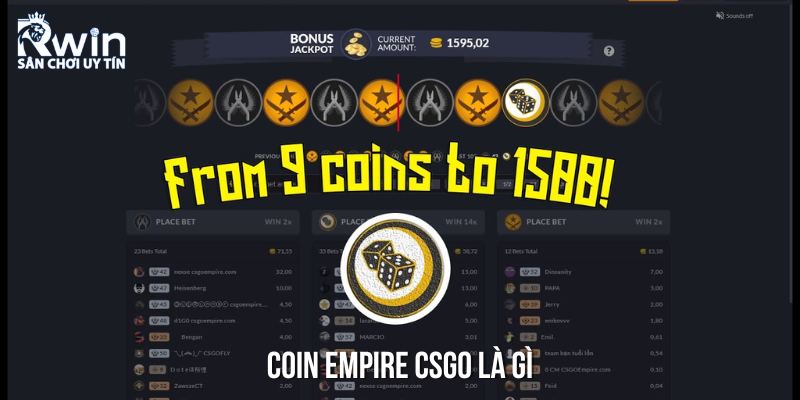 Coin empire csgo l&agrave; trang web c&aacute; cược ảo