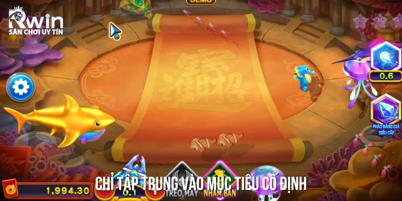 Chỉ tập trung v&agrave;o mục ti&ecirc;u cố định sẽ gi&uacute;p bạn tăng khả năng thắng