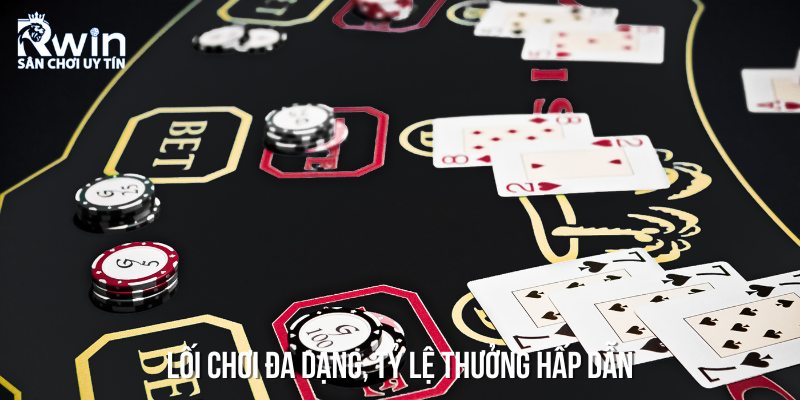 Lucky six baccarat c&oacute; lối chơi đa dạng, tỷ lệ thưởng hấp dẫn