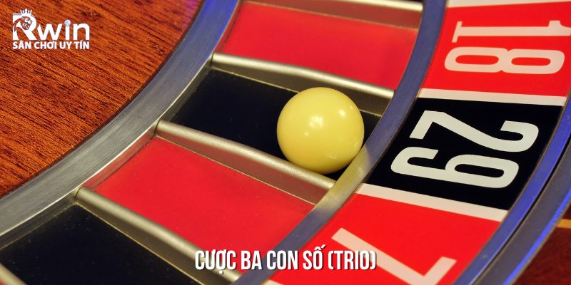 Cược ba con số (Trio) cũng l&agrave; loại cược kh&aacute; phổ biến