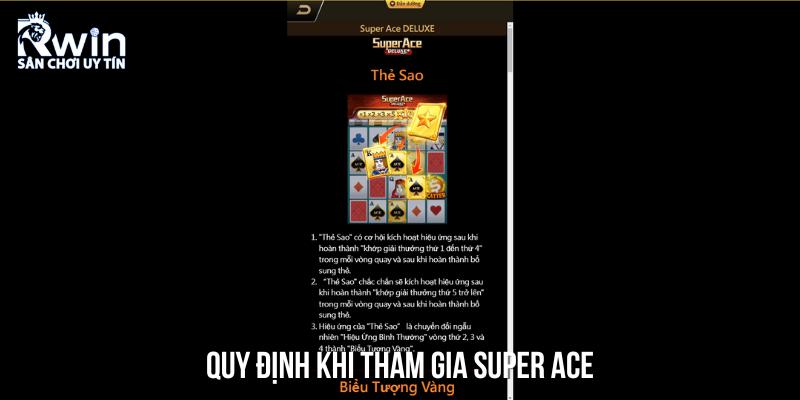 Tổng hợp luật chơi game Super Ace nổ hũ đầy đủ v&agrave; chi tiết