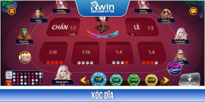 X&oacute;c Dĩa cũng l&agrave; tựa game c&aacute; cược được nhiều người y&ecirc;u th&iacute;ch